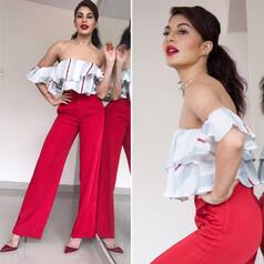 A Gentleman promotions: Jacqueline Fernandez goes bold and beautiful during promotions