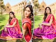 Janhvi Kapoor Will Make Your Heart Go 'Dhadak' in Purple-Pink Lehenga - See Pics