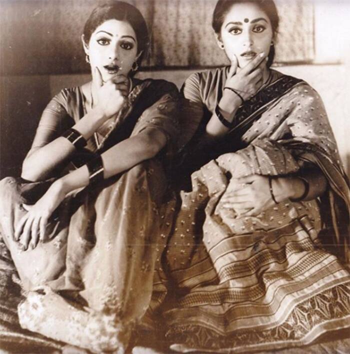 Janhvi  and Khushi are the names taken from Sridevis films