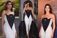 Janhvi Kapoor Turns on Boss Lady Glam in Slit Tuxedo Dress For 'Ulajh' Promotion - See PICS