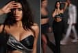 Janvhvi Kapoor Oozes Oomph in Bold Bralette And Draped Skirt at Lakme Fashion Week 2023, Pics
