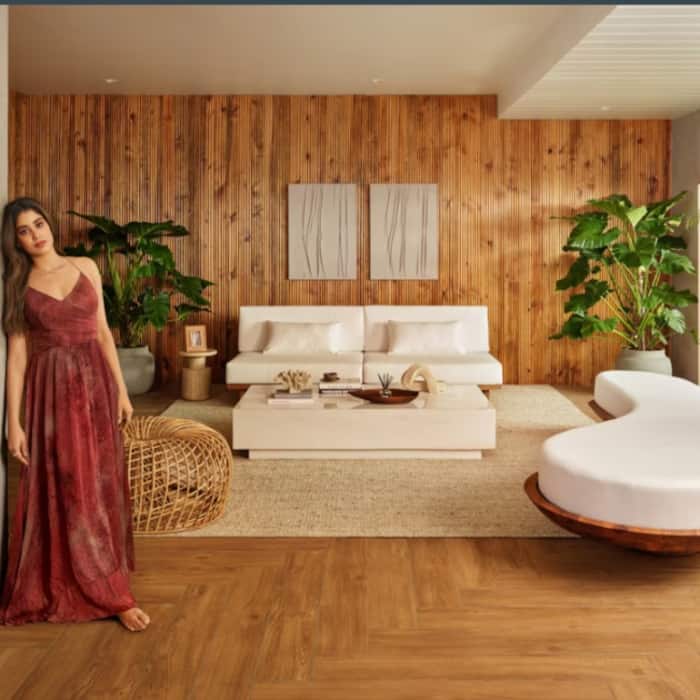 Janhvi Kapoors minimal aesthetic at her Chennai beach house.
