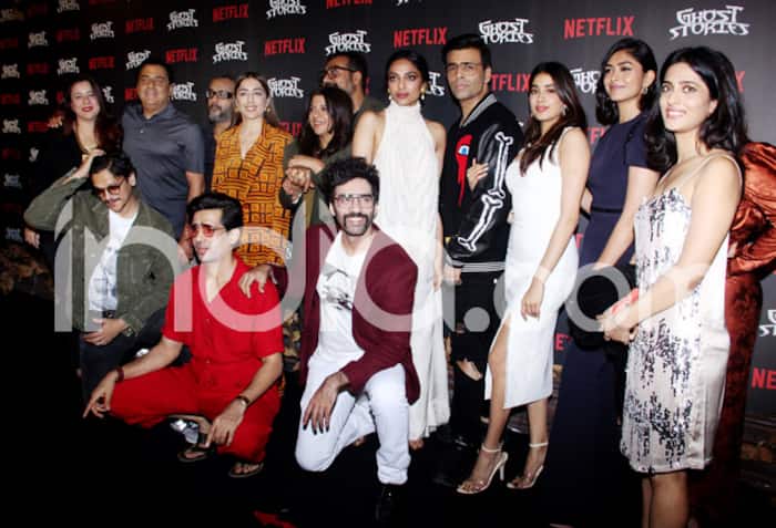 Janhvi meets her industry friends