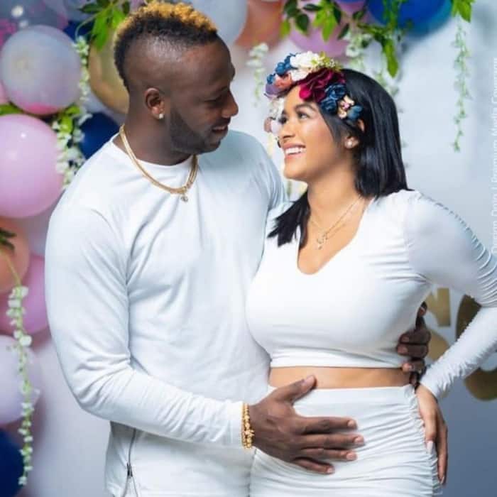 Jassym Lora and Andre Russell have one daughter together