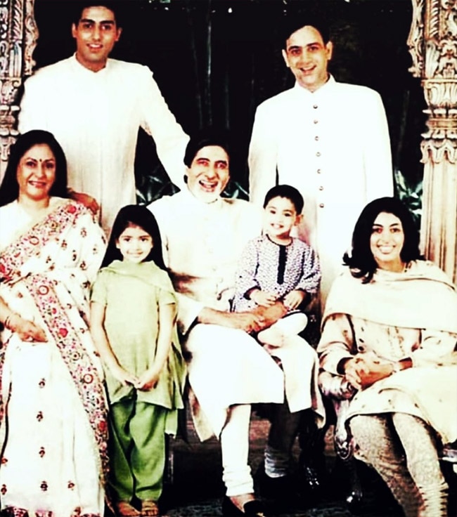 Jaya Bachchan's family photos