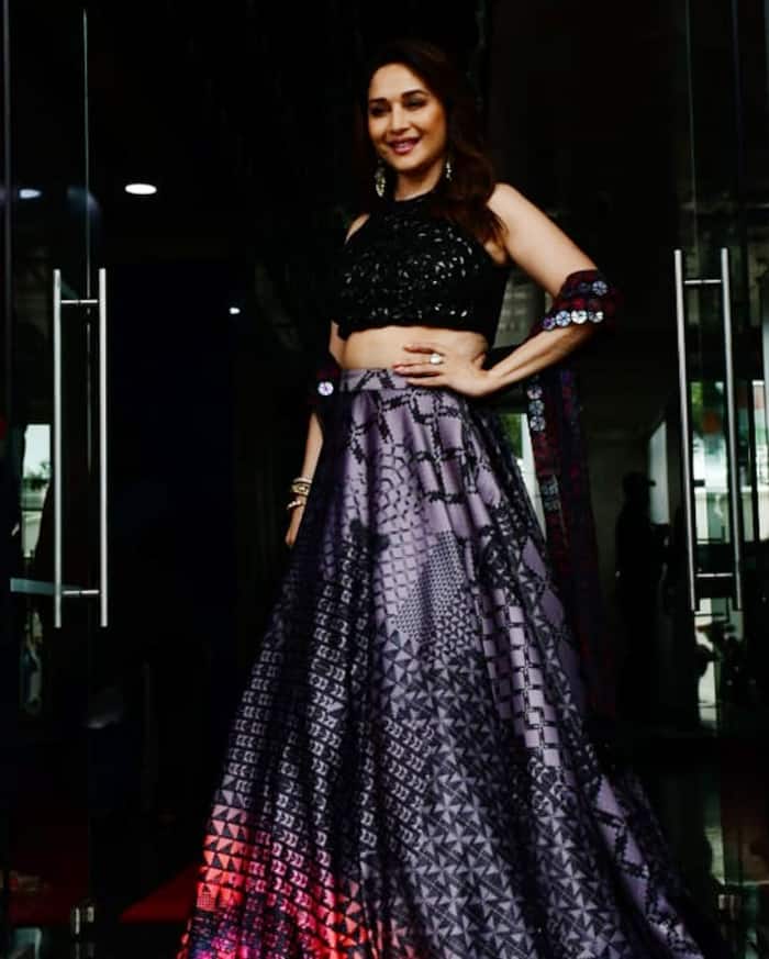 Madhuri Dixit Gold Yellow  Jhalak Dikhlaja Reality Show Suit main image 1