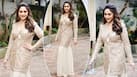 Even Madhuri Dixit Cannot Add Glam to This Dated Golden Look on Jhalak Dikhhla Jaa, Do You Like It? - See Pics Even Madhuri Dixit Cannot Add Glam to This Dated Golden Look on Jhalak Dikhhla Jaa, Do You Like It? - See Pics