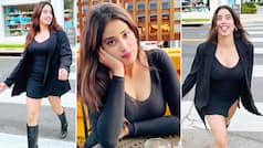 Jhanvi Kapoor Is Cutest of All As She Makes Goofy Face In Los Angeles | Vacation Pictures