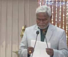 Jharkhand CM Swearing-In: Champai Soren Takes Oath As Chief Minister. See Photos Here