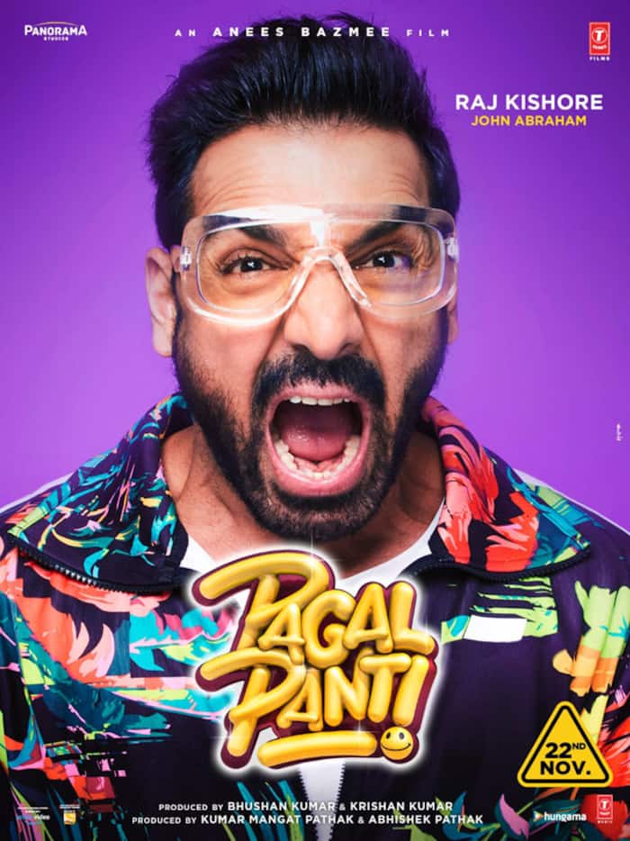 John Abraham as Raj Kishore in Pagalpanti
