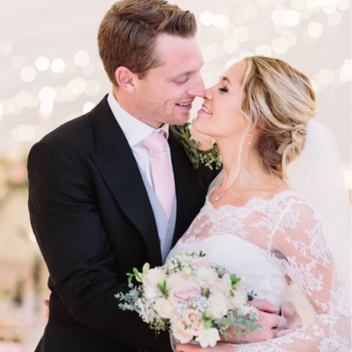 Jos Buttler and Louise marriage