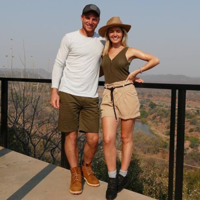 Jos Buttler and Louise met in school