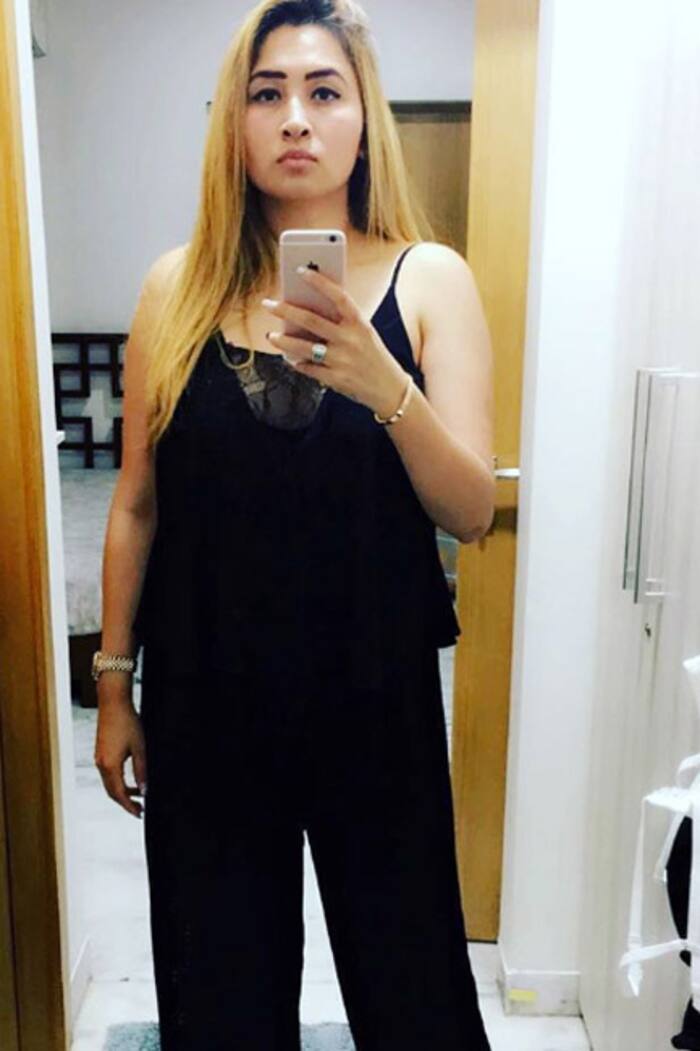 Jwala Gutta poses for a black hot picture