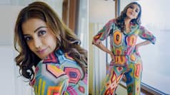 Kajal Aggarwal Looks Vibrant in Multicoloured Co-Ord Set - See Sizzling PICS