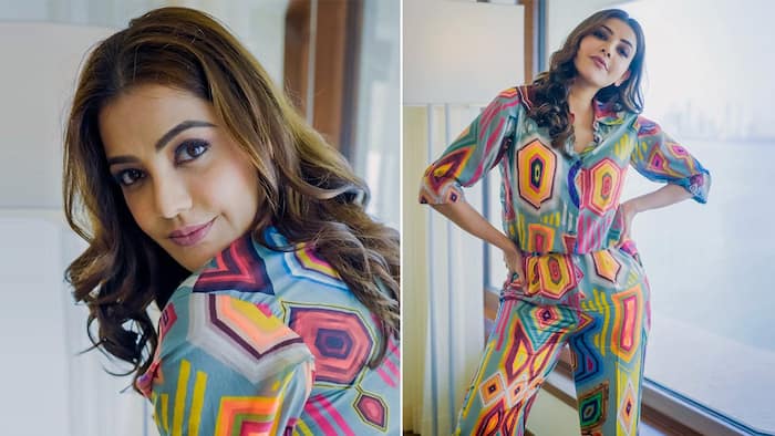 Kajal Aggarwal Looks Beautiful as Ever in Multicoloured Attire