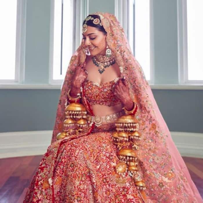 Kajal Aggarwal Walks Down The Aisle With Her Father
