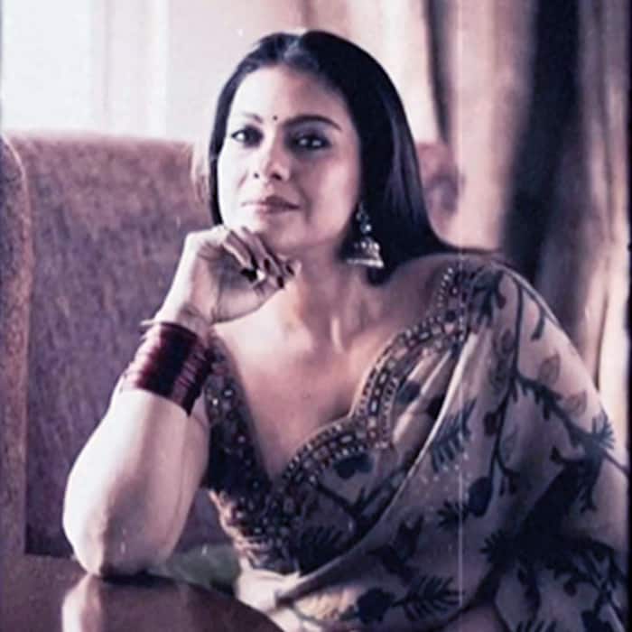 Kajol Makes Jaws Drop in Kalamkari Hand-Printed Saree