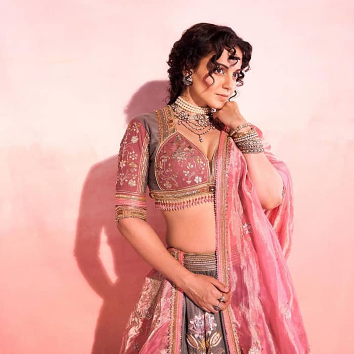 Kangana Ranaut Exudes An Unreal Glow in Gorgeous Lehenga From Pankaj S