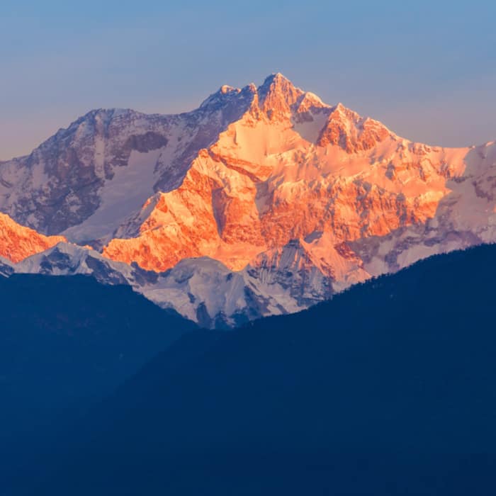 Kangchenjunga ranks at number three  8 586 m 