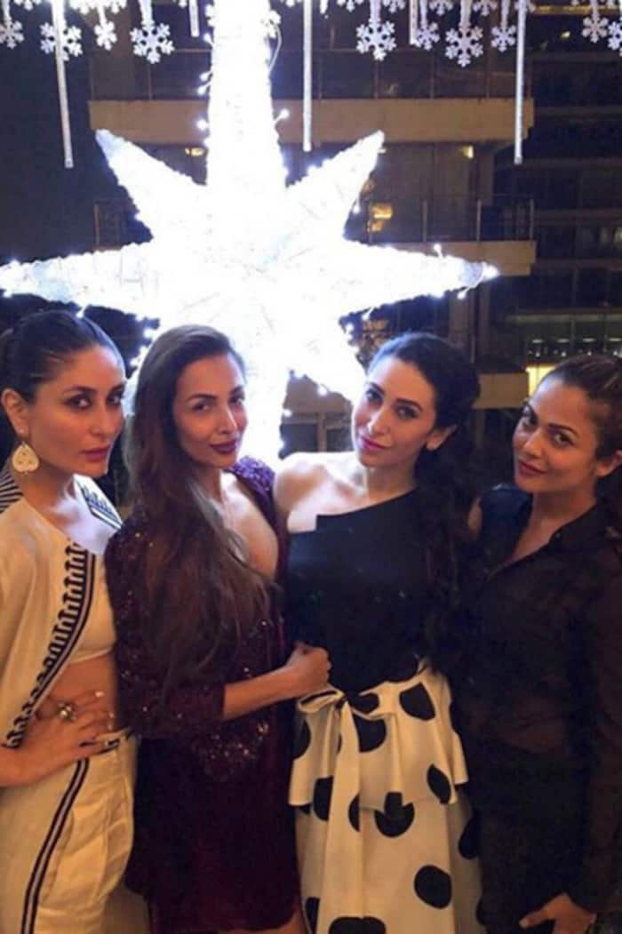 Kapoor and Arora girl gang at Seema Khan’s Christmas bash