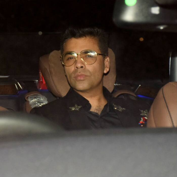 Karan Johar at Jaya Bachchan’s birthday bash