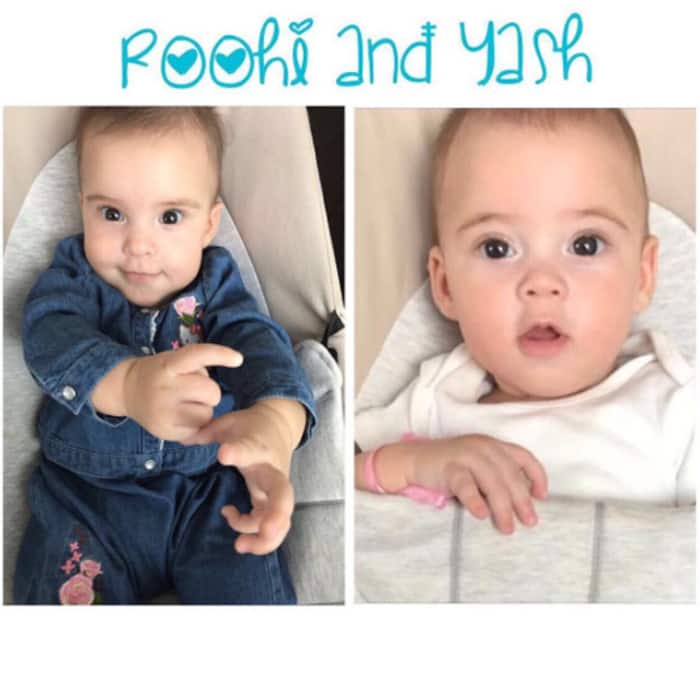 Karan Johar shares picture of his cute twin kids Roohi And Yash