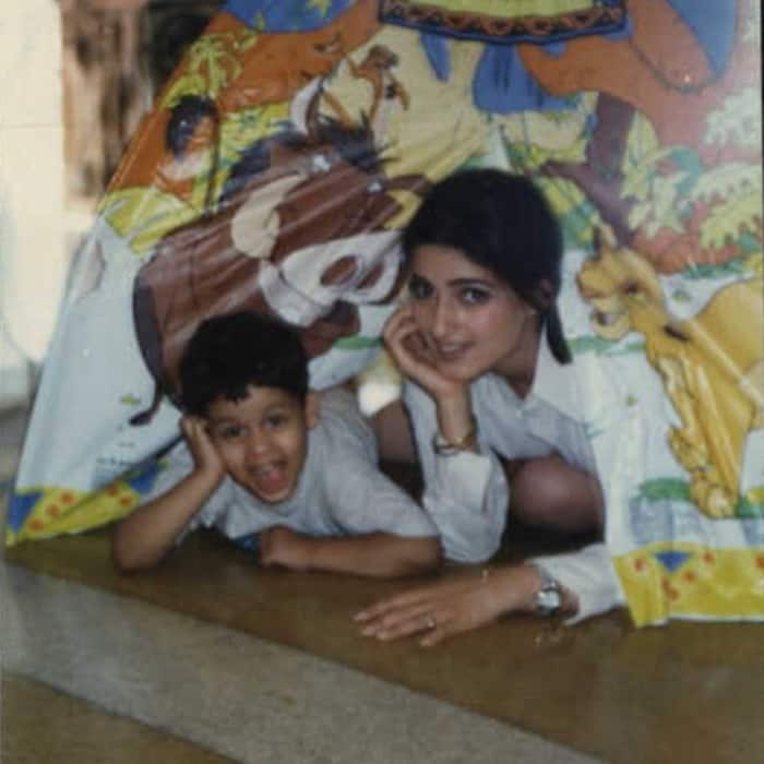 Karan Kapadia’s childhood picture with sister Twinkle Khanna