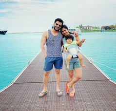 Karan Patel, Wife Ankita Bhargava And Daughter Enjoys Holiday at Maldives, Pics From Tropical Island  Are Here