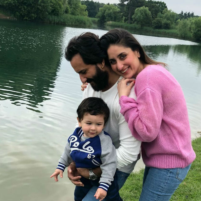 Kareena Kapoor Khan and Taimur Ali Khan pose for the cutest picture of the day