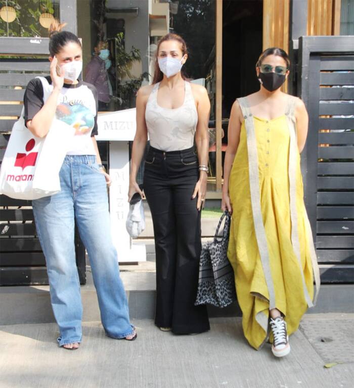Kareena Kapoor Khan, Malaika Arora And Amrita Arora Were Seen Together