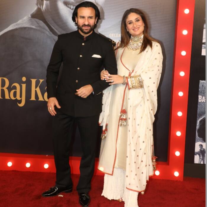 Saif Raj Kareena Kapoor Saif Ali Khan's royal look at 100 years of Raj Kapoor