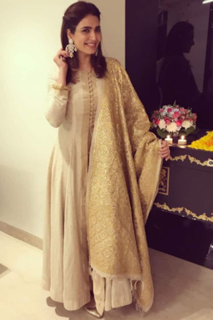 Karishma Tanna in Matsya World attire for Diwali party