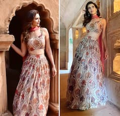 Karishma Tanna Campaigns For Assam Tourism With Her Beauteous Pictures in a Gorgeous Print Lehenga in The North-Eastern State