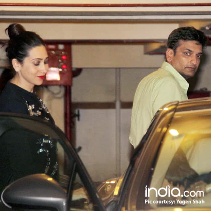 Karisma Kapoor with boyfriend Sandeep Toshniwal for Kareena Kapoor Khan’s birthday party