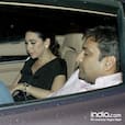 Karisma Kapoor attends producer Sidharth Roy Kapur’s birthday bash with boyfriend Sandeep Toshniwal