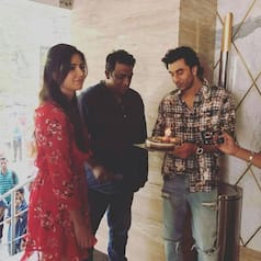 Katrina Kaif, Ranbir Kapoor celebrate Jagga Jasoos’ director Anurag Basu’s birthday together, see pics!