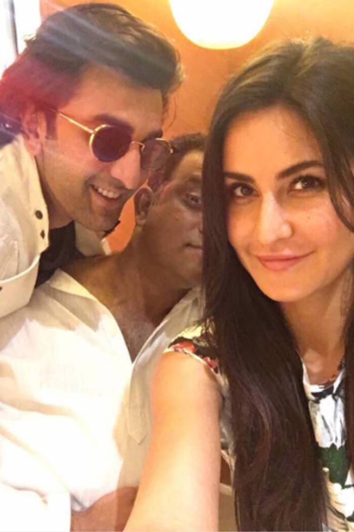 Katrina Kaif clicks a selfie