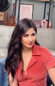 Katrina Kaif Sizzles in Red Hot Mini Corduroy Dress - Check Viral Photos