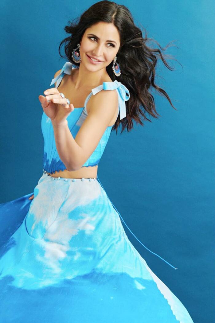 Katrina Kaif immersed herself in spring hues by wearing a beautiful corset and skirt set