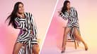Koffee with Karan 7: Katrina Kaif Looks Hot And Happening in White-Black Strip Dress. Check Price
