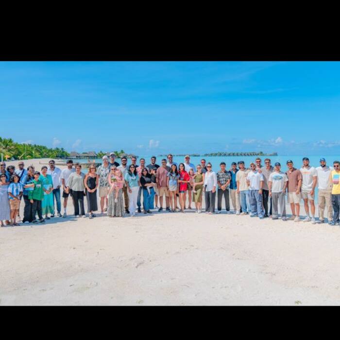 Kavya Maran s Sunrisers Hyderabad went to Maldives for an off site cum mini vacation