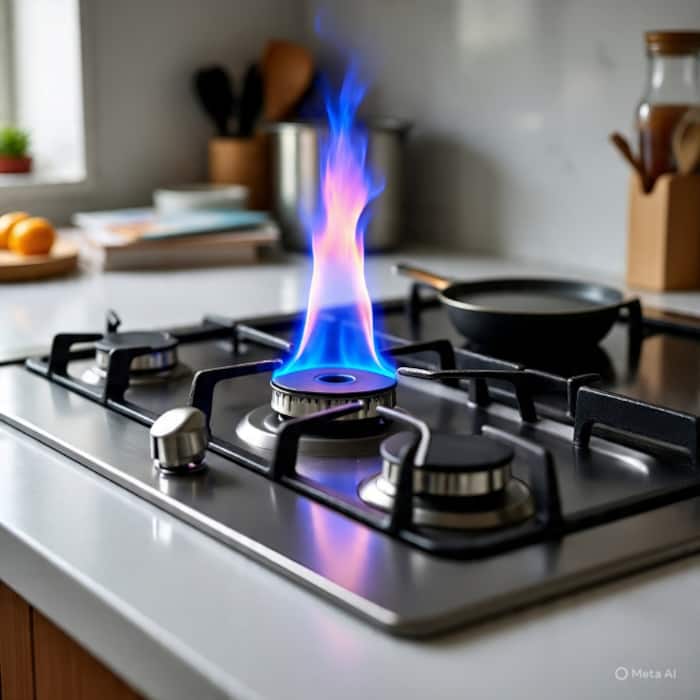 Keep burners clean