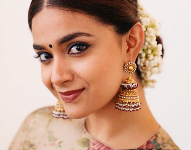 Keerthy Suresh looks radiant