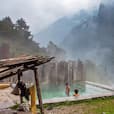 Visit these hot water springs in India to enjoy a hot dip in chilling winters