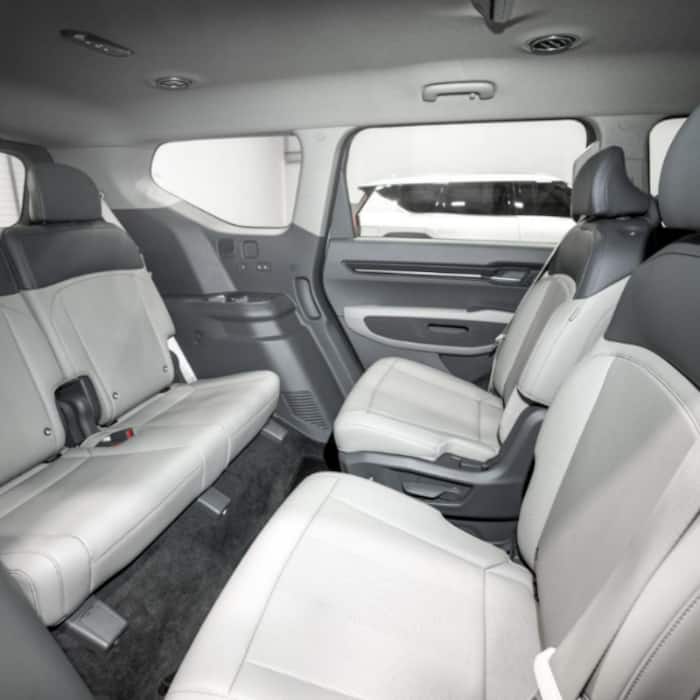 Kia EV9 SUV seats