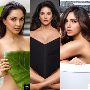From Sunny Leone to Kiara Advani, Actors go Topless For Dabboo ...