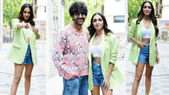 Kiara Advani , Kartik Aryan Stuns in Super-Cool Summer Look at 