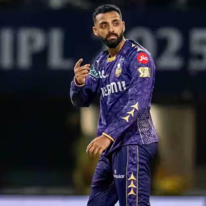 KKR bowler Varun Chakravarthy was fined 25 per cent of match fees by BCCI