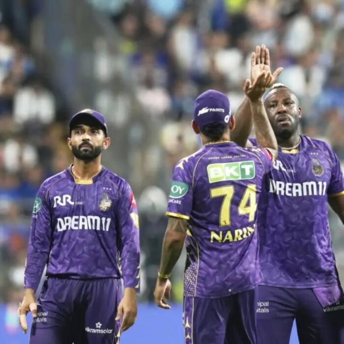 KKR made two changes in their playing XI