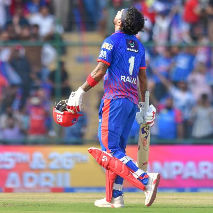 KL Rahul reached his sixth IPL hundred off 47 balls